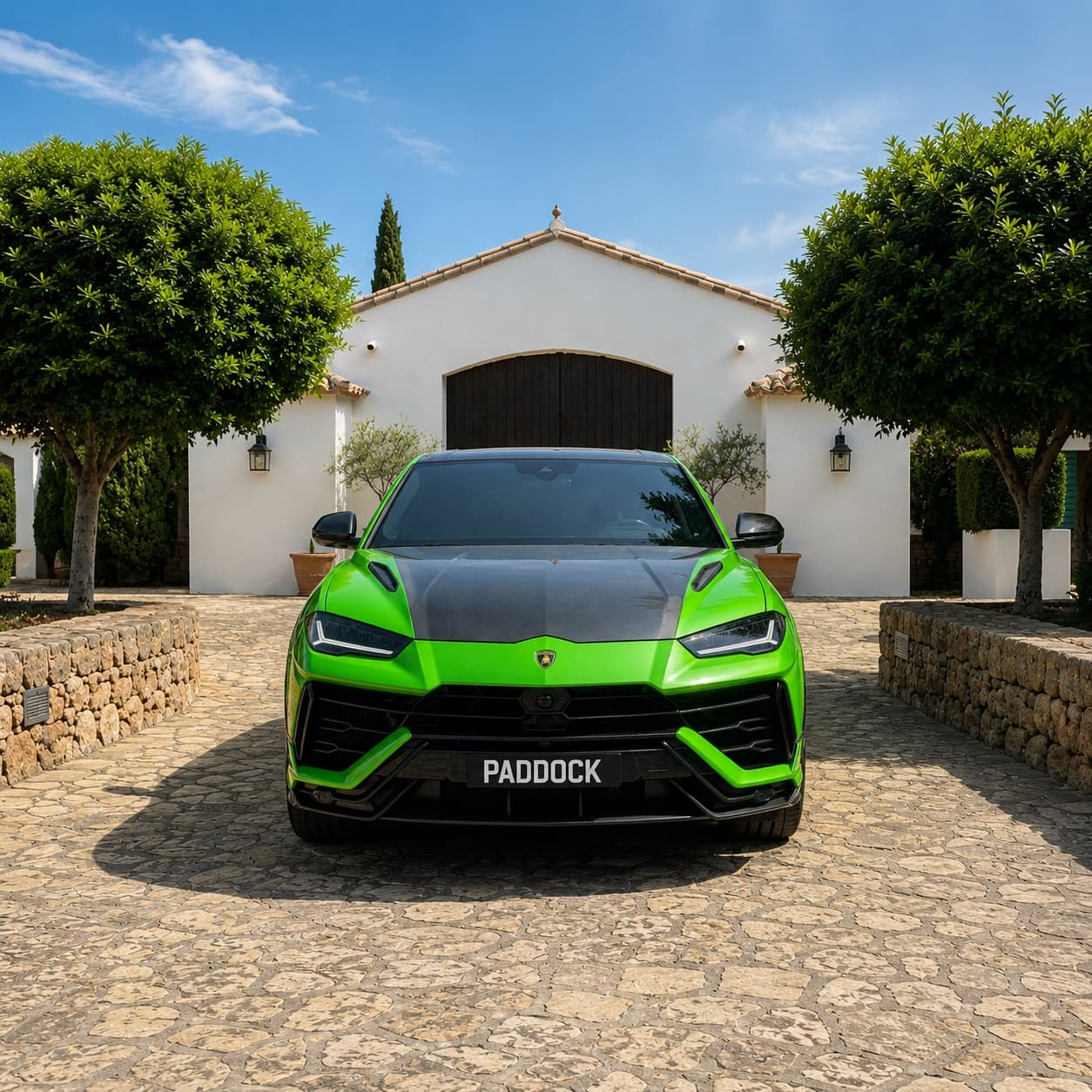 Lamborghini Urus mise en avant par Paddock