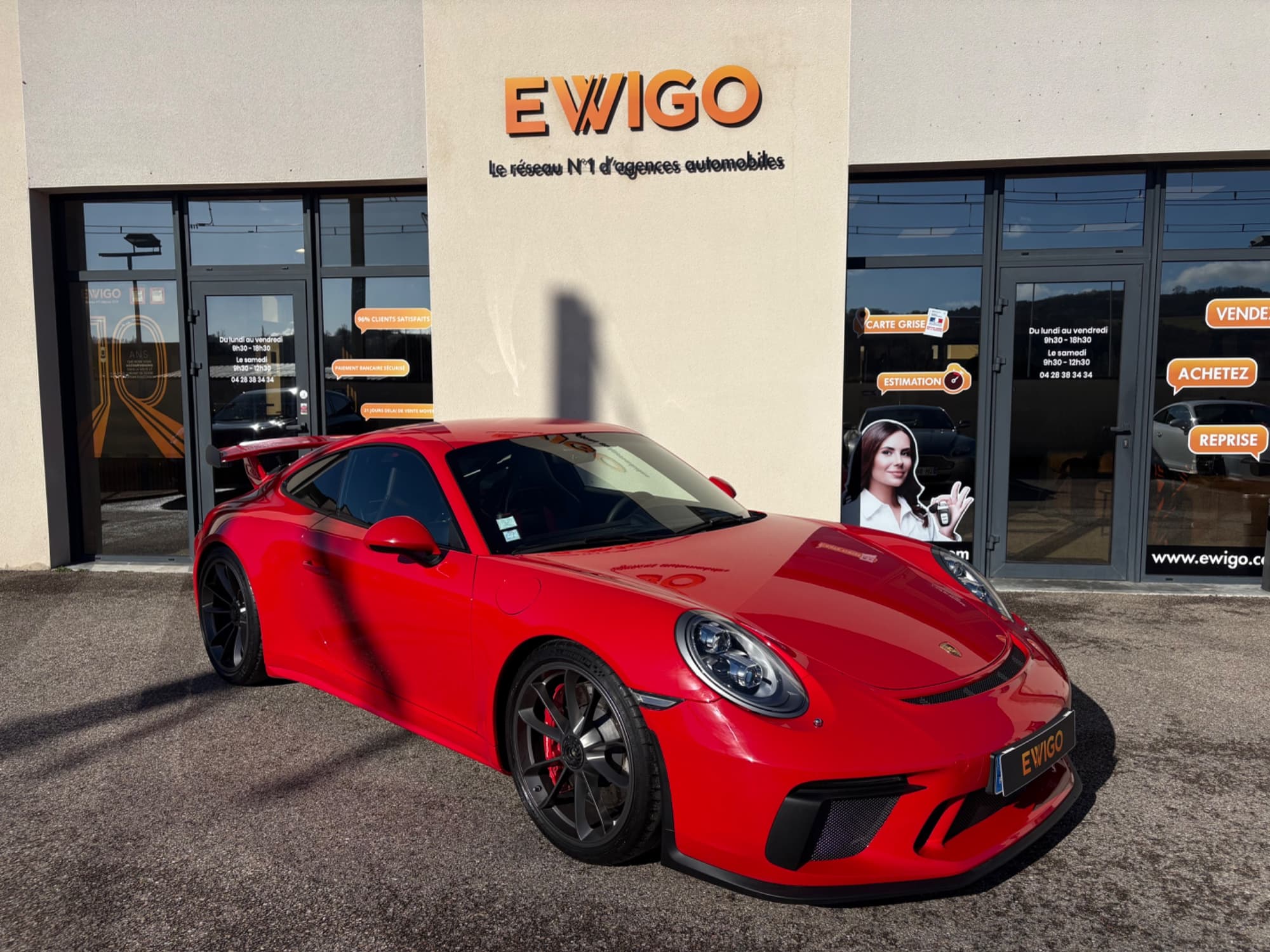 Porsche GT3 2017 — vue extérieure