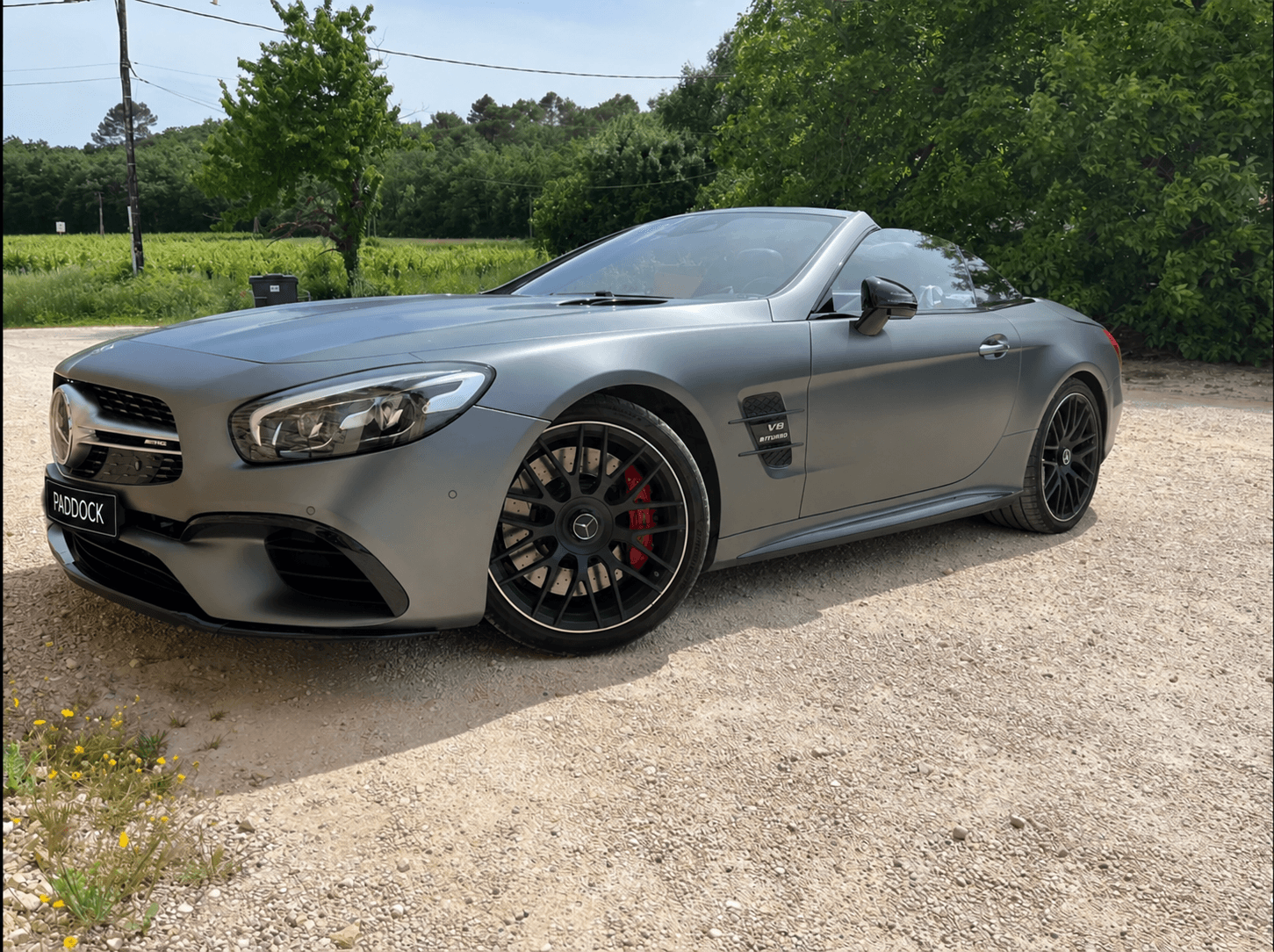 Mercedes-AMG SL 63 AMG 2017 — vue extérieure
